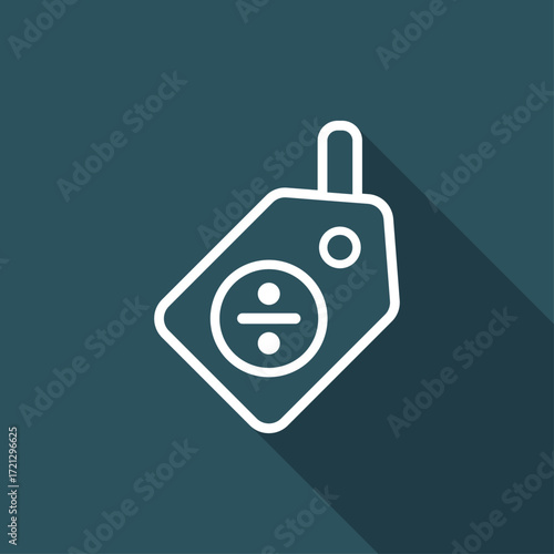 Label promo offer icon