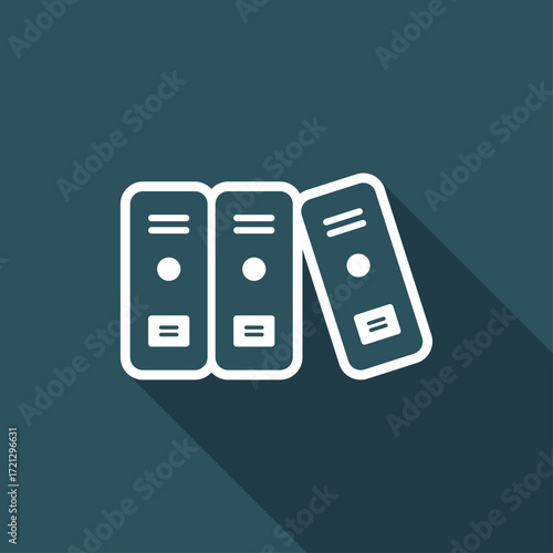 Office archive folders icon
