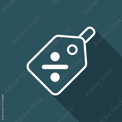 Label promo offer icon