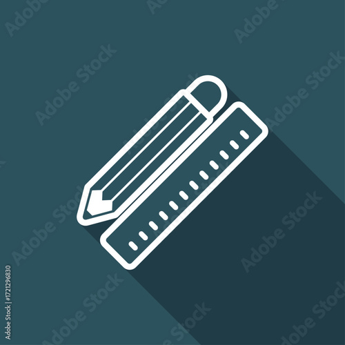 Design project flat icon