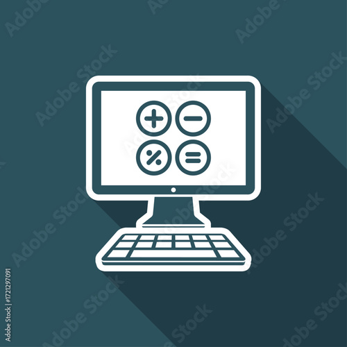 Application for calculating icon