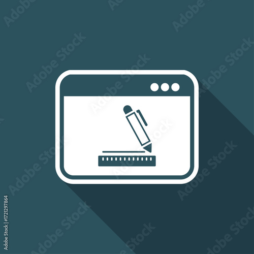 Project design concept icon