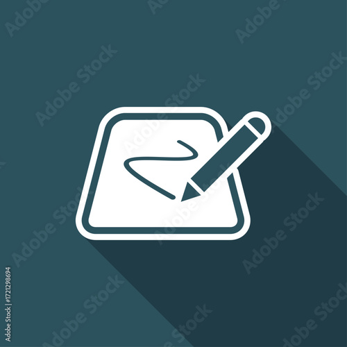 Designer tablet - Minimal vector icon
