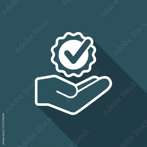 Better agency services - Vector flat icon