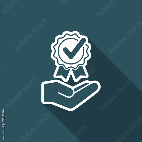 Service offer - Check best option - Minimal icon
