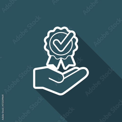 Service offer - Check best option - Minimal icon