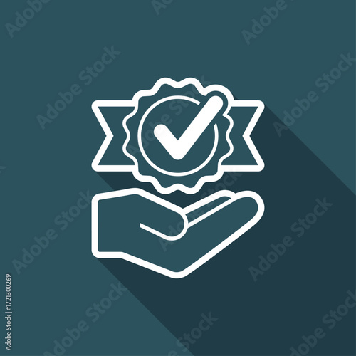 Checkmark symbol - Minimal modern icon