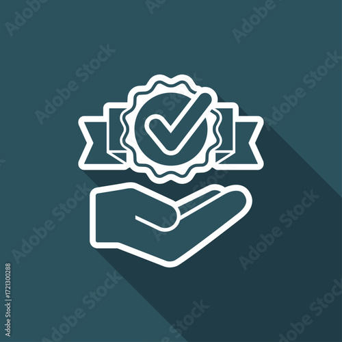 Checkmark symbol - Minimal modern icon