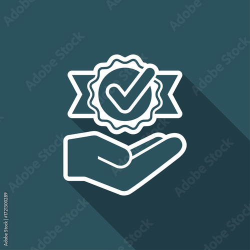 Checkmark symbol - Minimal modern icon