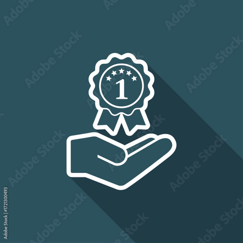 Top rating award - Minimal modern icon