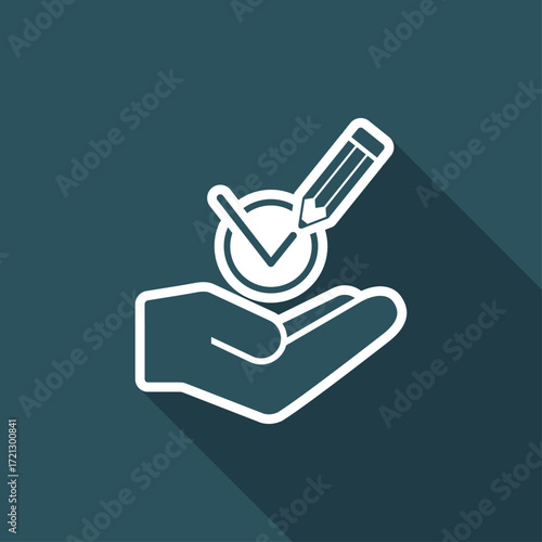 Mark option - Minimal modern icon