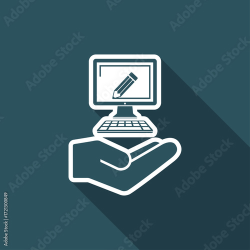 Web design - Minimal modern icon