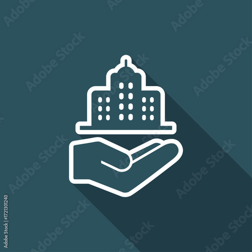 Urban city - Minimal vector icon