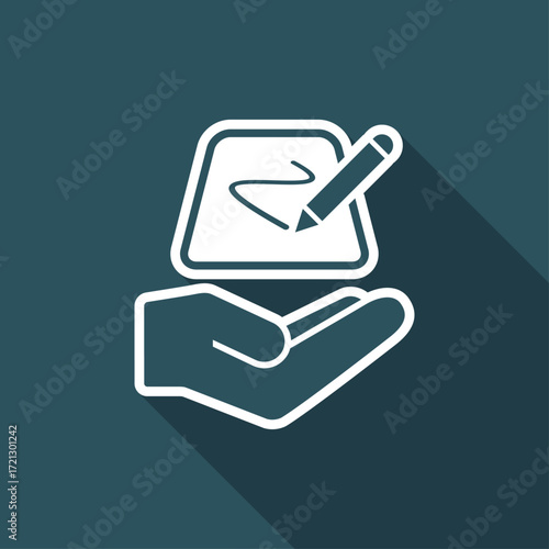 Designer tablet - Minimal vector icon