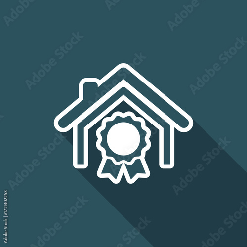 Home certifications services - Vector icon