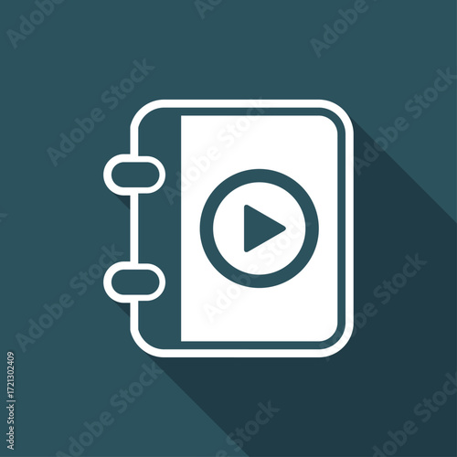 Multimedia playlist - Minimal icon