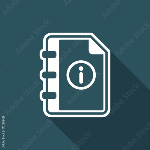 User guide book - Vector icon