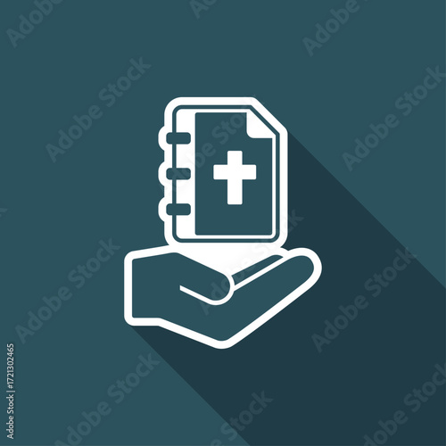 Bible book - Minimal flat icon