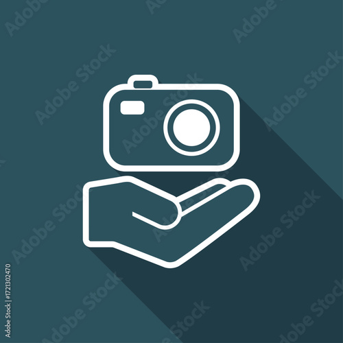 Photographer services - Minimal icon