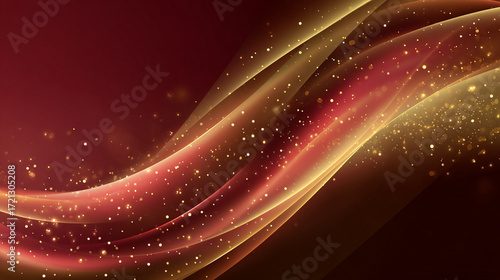 The image showcases a series of abstract, flowing shapes against a background that graduates from a dark tone to a slightly lighter hue