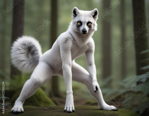 Hybrid animal between arcti...