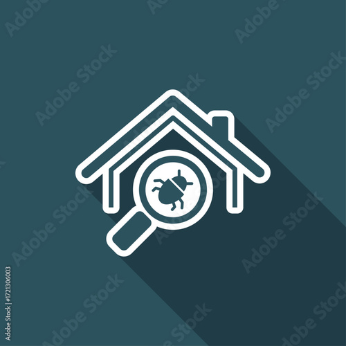 Pest control service - Vector web icon