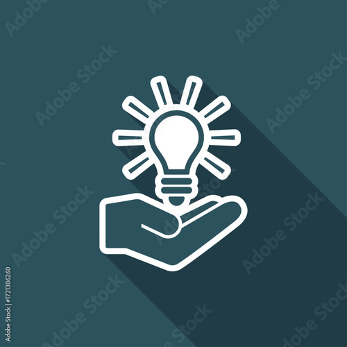 Innovative idea - Vector web icon