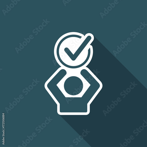 Express agreement - Vector web icon