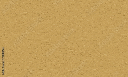 Textured Mustard Surface Showing Fine Cracks and Bumpy Appearance Ideal for Backgrounds and Graphic Design Projects with Warm Neutral Tone