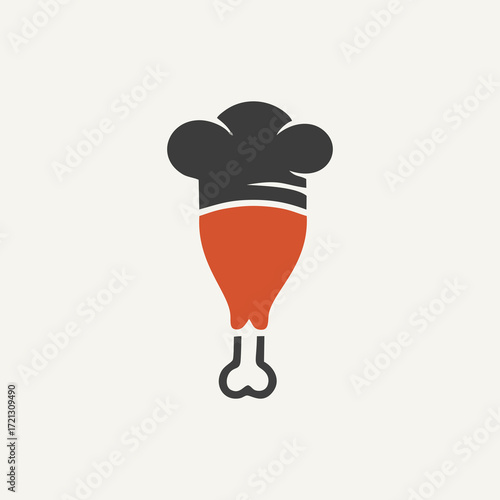 Creative Chicken Restaurant Logo Vector with Modern Mascot Character Illustration Suitable for Fried Chicken Cafe Grill BBQ Food Brand Identity Culinary Business and Graphic Marketing Concept