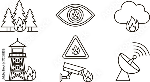 Wildfire detection and prevention technology and monitoring tools