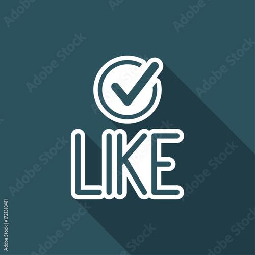 Like - Vector icon for computer website or application