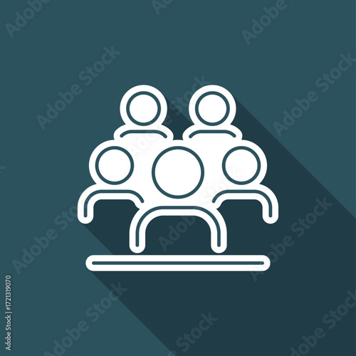Community icon - Thin series