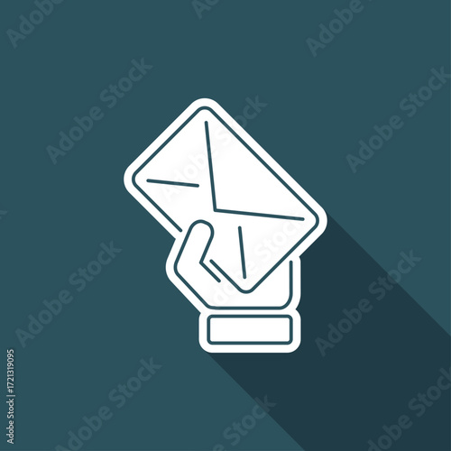 Mail icon - Thin series