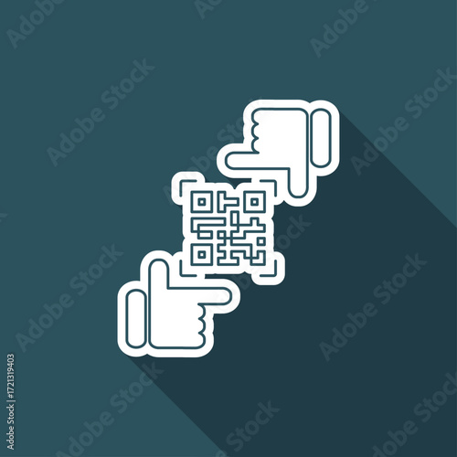 QR code framing