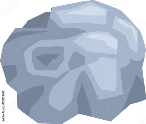 Asteroid is hurtling through the vast expanse of space, posing a potential threat to planets and celestial bodies