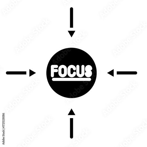 Focus Vector Icon