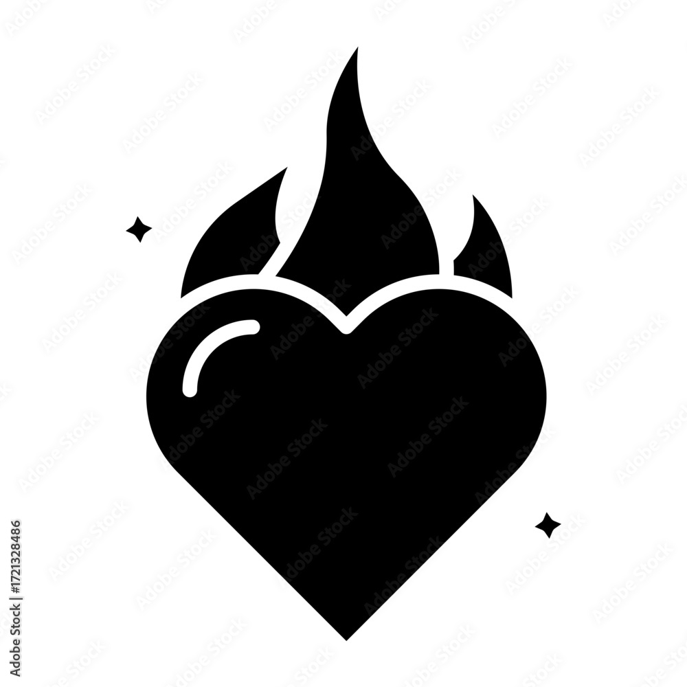 Obraz premium Passion Vector Icon