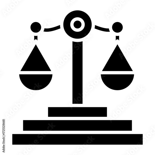 Justice Vector Icon