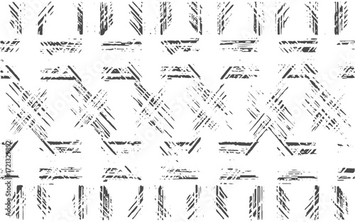  grunge isolated on white background.High quality manually traced. Black inked splatter dirt stain..Vector shapes with a halftone dots screen print texture.