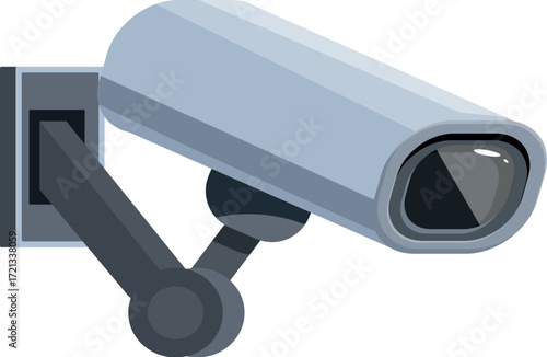 Modern security camera providing constant surveillance and enhancing safety measures