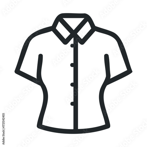 Modern short sleeve shirt design for casual wear