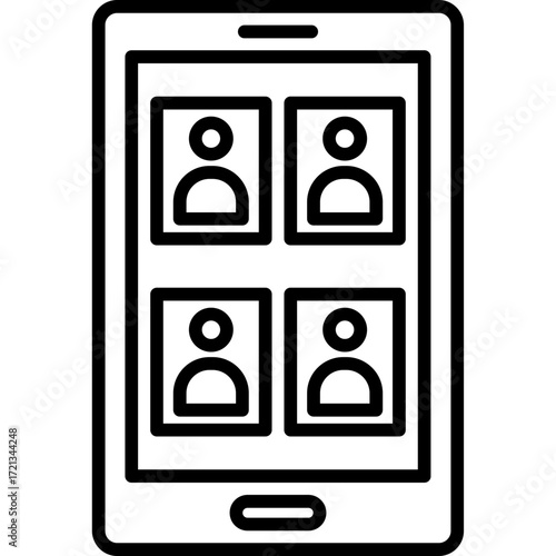 Online Meeting Icon