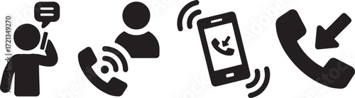 support, speech, phone, call, background, graphic, illustration, icon, service, design, receiver, symbol, calling, incoming, network, conversation, keywords:, person, set, outgoing, technology, smartp