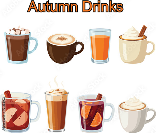 Cozy Autumn Beverages A Collection of Warm & Refreshing Drinks