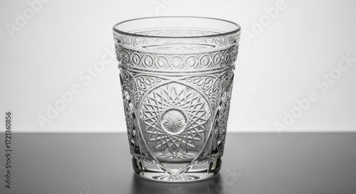 antique silver glass