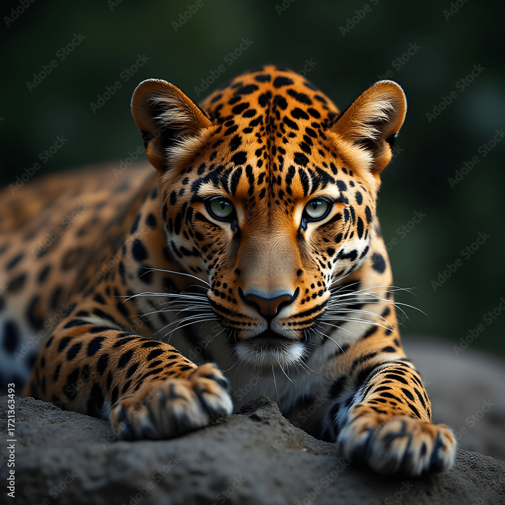 Fototapeta premium close up of a tiger