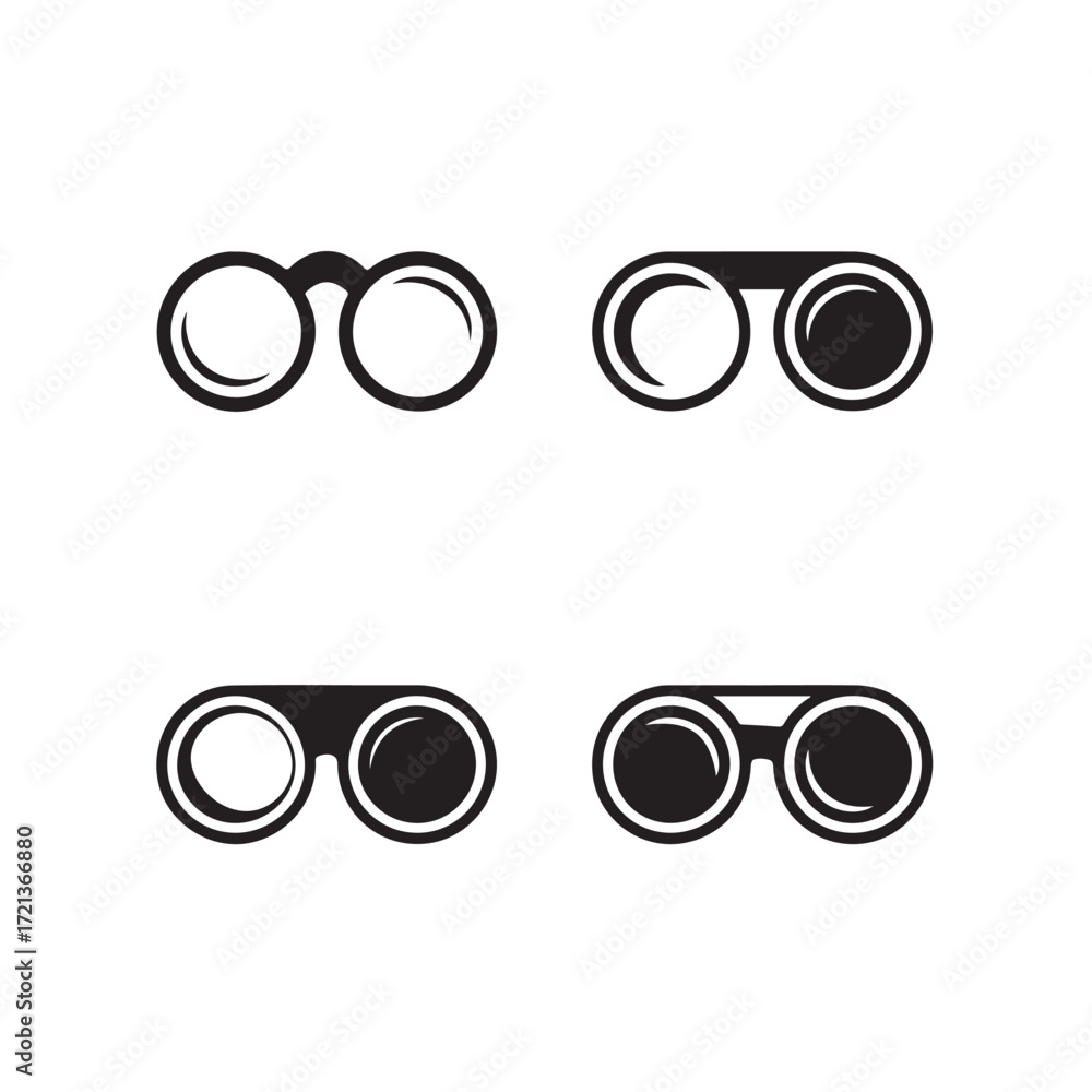 Monocle Variant Solid Vintage Fashion Set