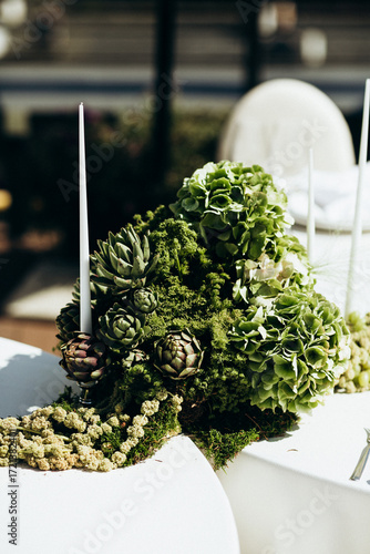 Wedding decoration, wedding floristics, wedding details