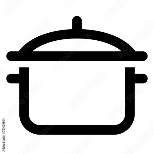 Illustration of a simple convertible car with a black outline and two wheels on a white background style
